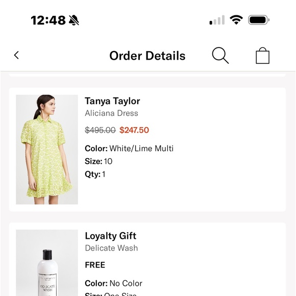 Tanya Taylor Eyelet Dress - Picture 1 of 6